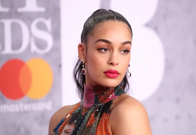 Jorja Smith arrives at The BRIT Awards 2019.