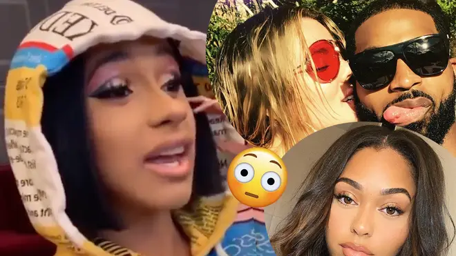 Cardi B had addressed the drama between Khloe, Tristan and Jordyn.