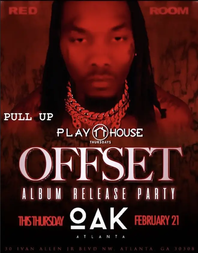 Offset announces album listening party