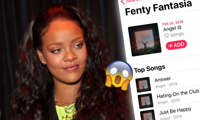 An album of unreleased songs recorded by Rihanna has leaked online.