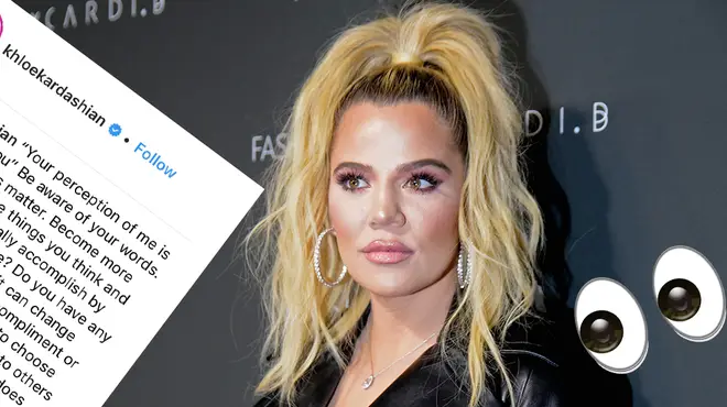 Khloe Kardashian Pens Note In A Cryptic Message: "Choose Your Words Wisely"