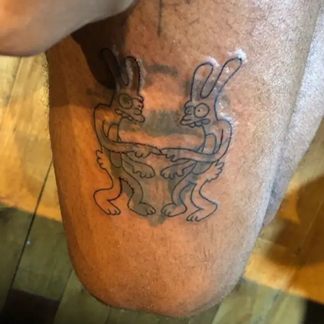 Frank Ocean reveals new tattoo