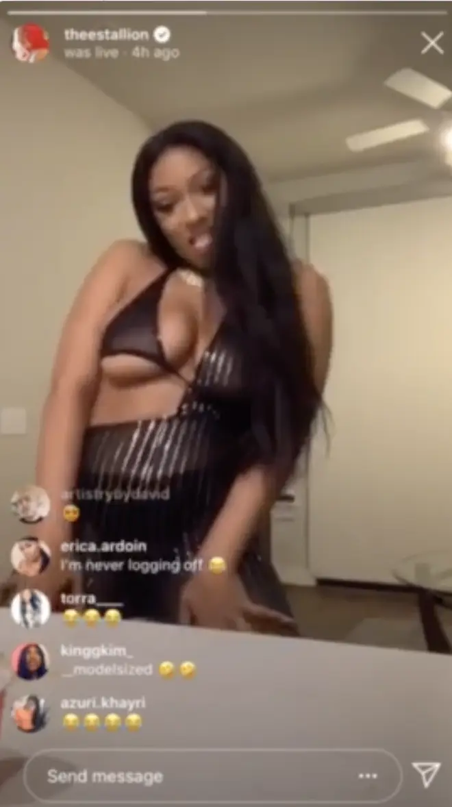 Megan Thee Stallion Dances For Trey Songz To His Own Song "Panty Dropper"