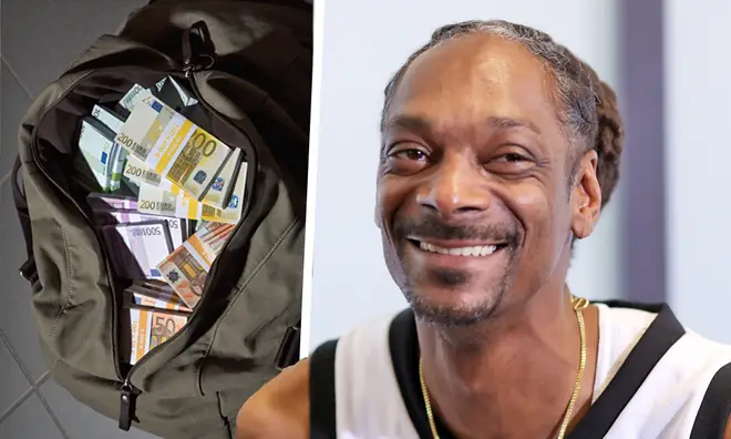 Snoop Dogg left a bag of cash in an Exeter club