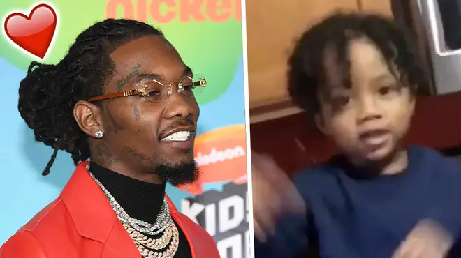 Offset Shares Adorable Video Of His Son Kody Showing Off His Rapping Skills