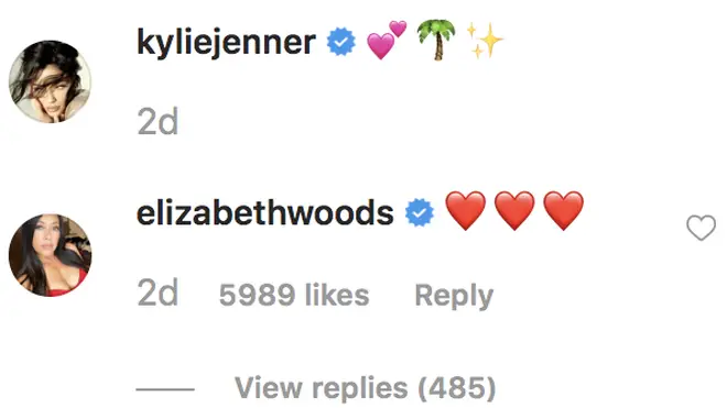 Jordyn Woods' mother Elizabeth Woods comments on an adorable photo of Stormi Webster