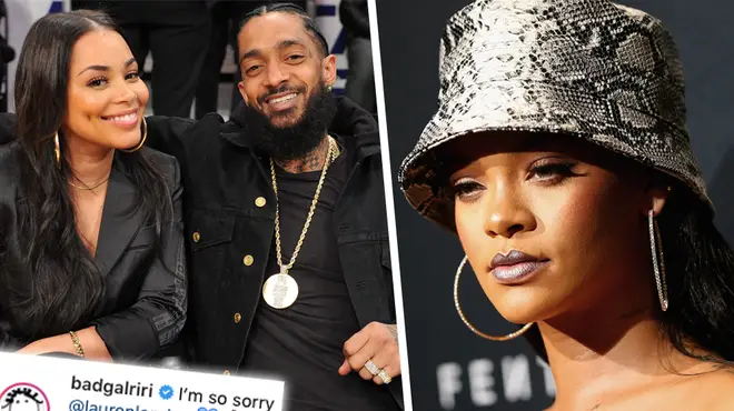 Rihanna Posts Emotional Tribute To Lauren London Following Nipsey Hussle's Tragic Death