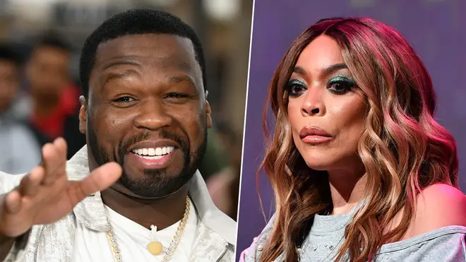 50 Cent took aim at talk show host Wendy Williams following reports of her alleged divorce.