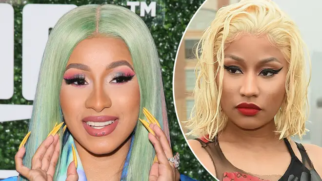 Cardi B was asked about the possibility of her working with longtime rival Nicki Minaj.