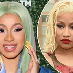 Cardi B was asked about the possibility of her working with longtime rival Nicki Minaj.