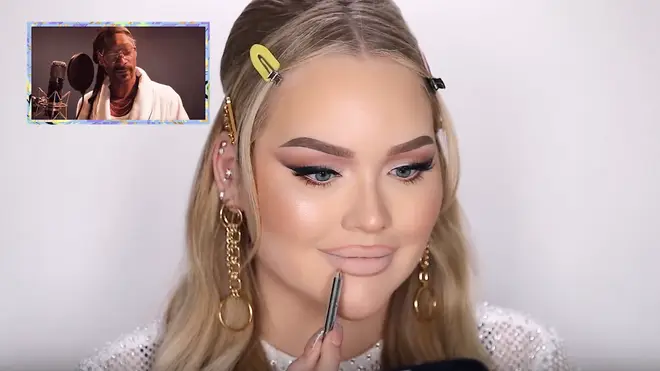 The rapper narrated an entire video of Nikkie applying makeup.