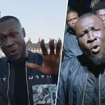 Stormzy drops the visuals for his new single 'Vossi Bop'.