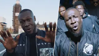 Stormzy drops the visuals for his new single 'Vossi Bop'.