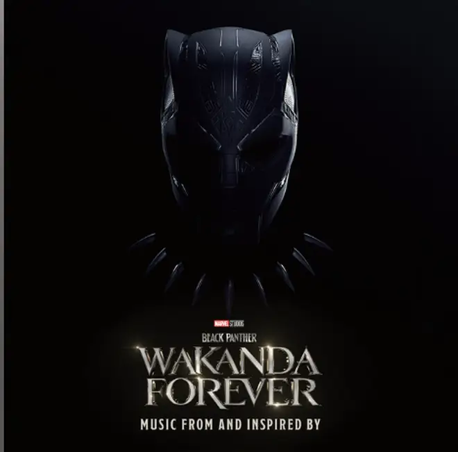 The album artwork for the Black Panther soundtrack