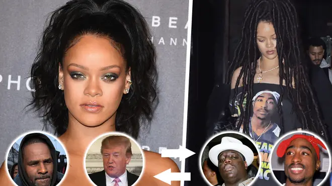 Rihanna Addresses Controversial Song Calling To Swap R. Kelly & Trump For Tupac & Biggie