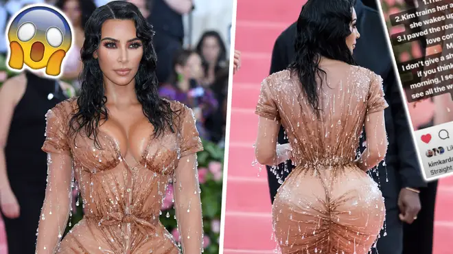 Kim Kardashian's Personal Trainer Defends Her Met Gala Cinched Waist Look