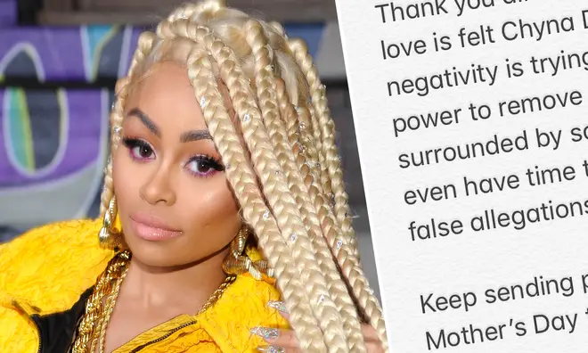 Blac Chyna release a statement after the reports of assault surfaced.