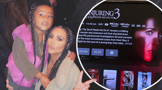 Kim Kardashian's daughter North West, 9, reveals that The Conjuring is her 'favourite movie'