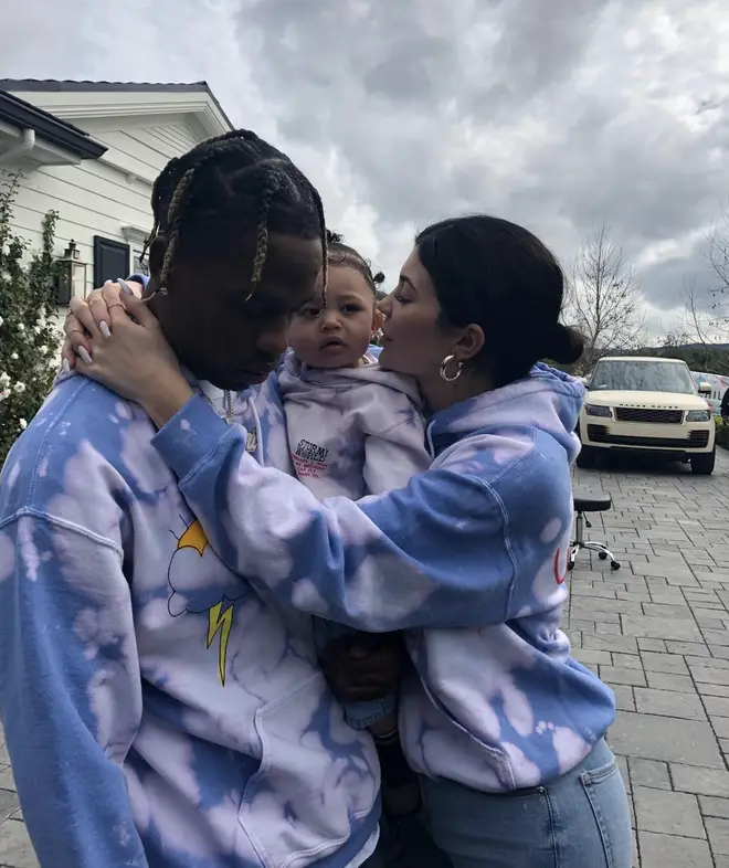 Stormi's parents, Kylie and Travis, are rumoured to have married.