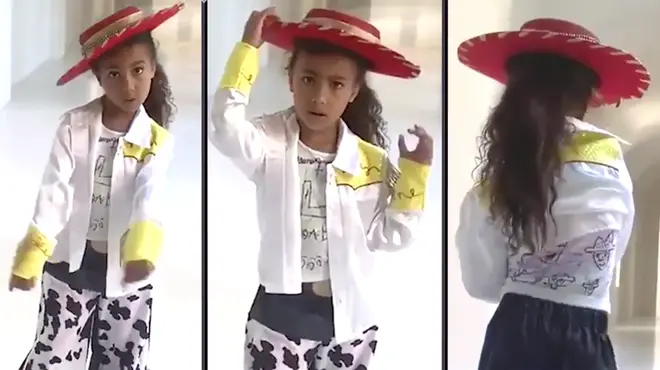 Kim Kardashian shared a video of North West dancing to Lil Nas X's 'Old Town Road'