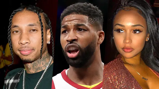 Tyga was caught "liking" a picture of Tristan Thompson&squot;s ex-girlfriend, Jordan Craig.