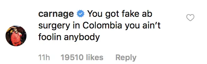 DJ Carnage trolls Drake by saying he got "fake abs"