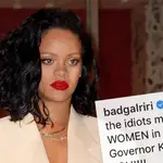 Rihanna slammed Alabama's female governor Kay Ivey for passing the anti-abortion law.