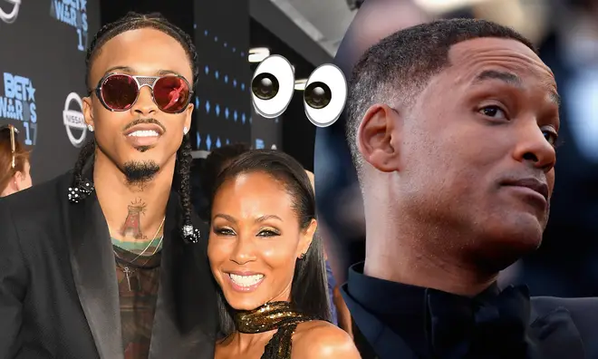 August Alsina joked that Will Smith "whooped" him over the Jada cheating rumours.