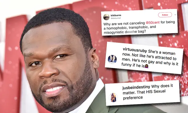 50 Cent facing huge backlash over homophobic and transphobic comments