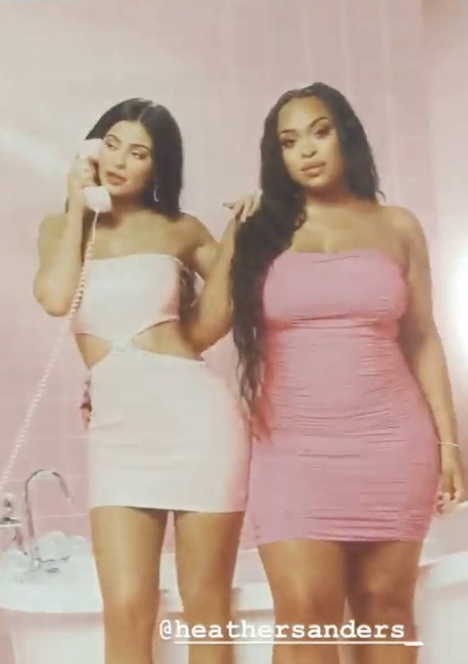 Kylie's followers thought Heather Sanders was Jordyn Woods at first glance.