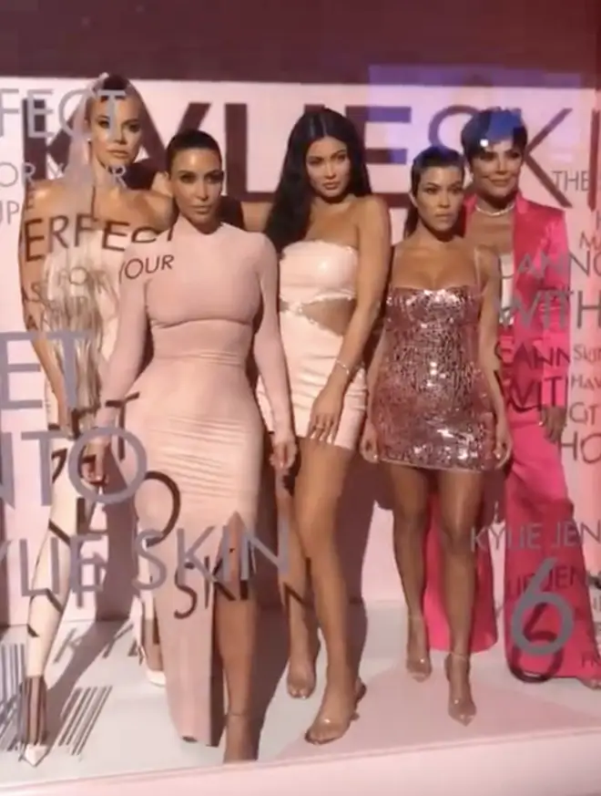 Kylie's sisters Khloe, Kim, and Kourtney and mother Kris Jenner were all in attendance.