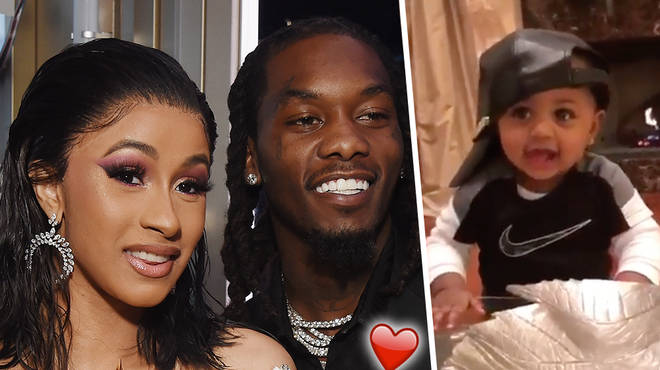 Offset Posts Kulture Singing Cardi B&squot;s Hit "I Like It" In The Cutest Video Ever - WATCH