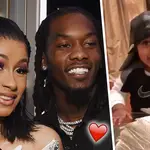 Offset Posts Kulture Singing Cardi B's Hit "I Like It" In The Cutest Video Ever - WATCH