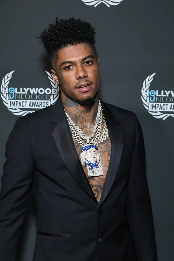 Blueface is known for his song 'Thotiana'.