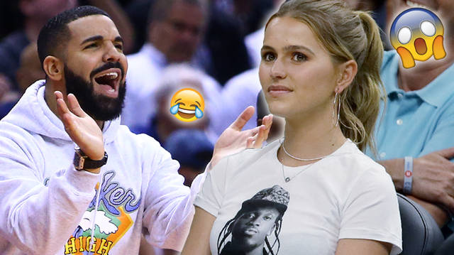 Drake Hilariously Clapped Back After Being Trolled With Pusha T Shirt At NBA Game