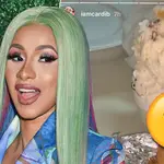 Cardi B shocked fans by dipping her fries in ice cream