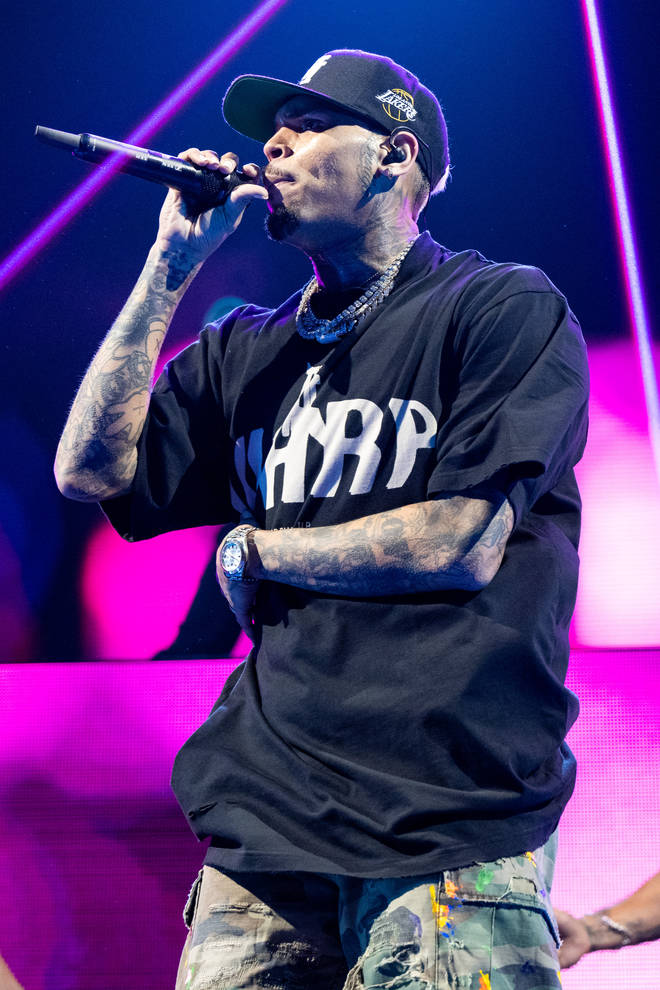 Breezy wasn't present at last night's awards after he couldn't perform an MJ tribute.