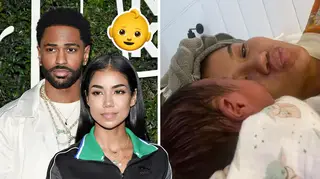 Jhené Aiko welcomes first child with Big Sean