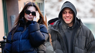 Pete Davidson and Emily Ratajkowski spotted at Thanksgiving dinner amid dating rumours