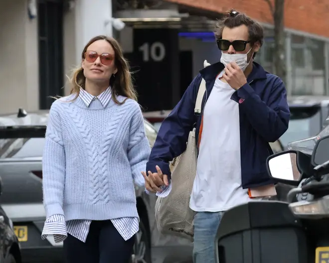 Harry previously dated director Olivia Wilde.