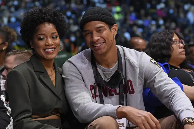 Keke and Darius at a basketball game earlier this year.