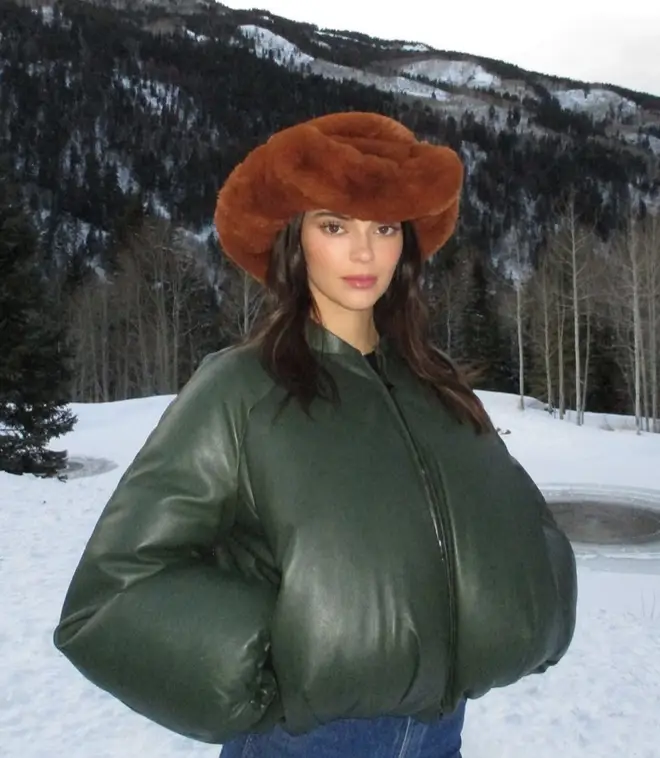 Kendall's jacket has been likened to a ballsack.