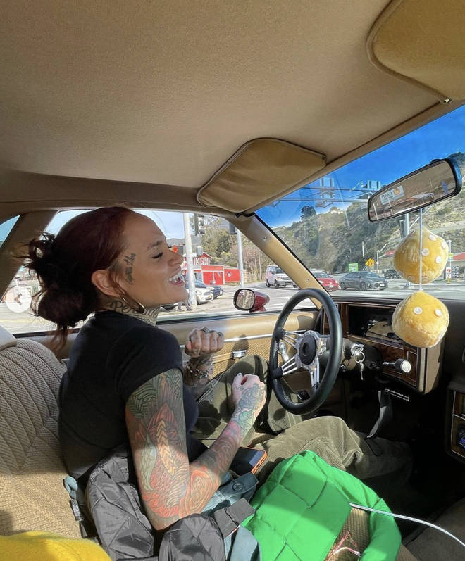 Kehlani even featured in the Instagram slideshow, titled 'love n happiness dump'.