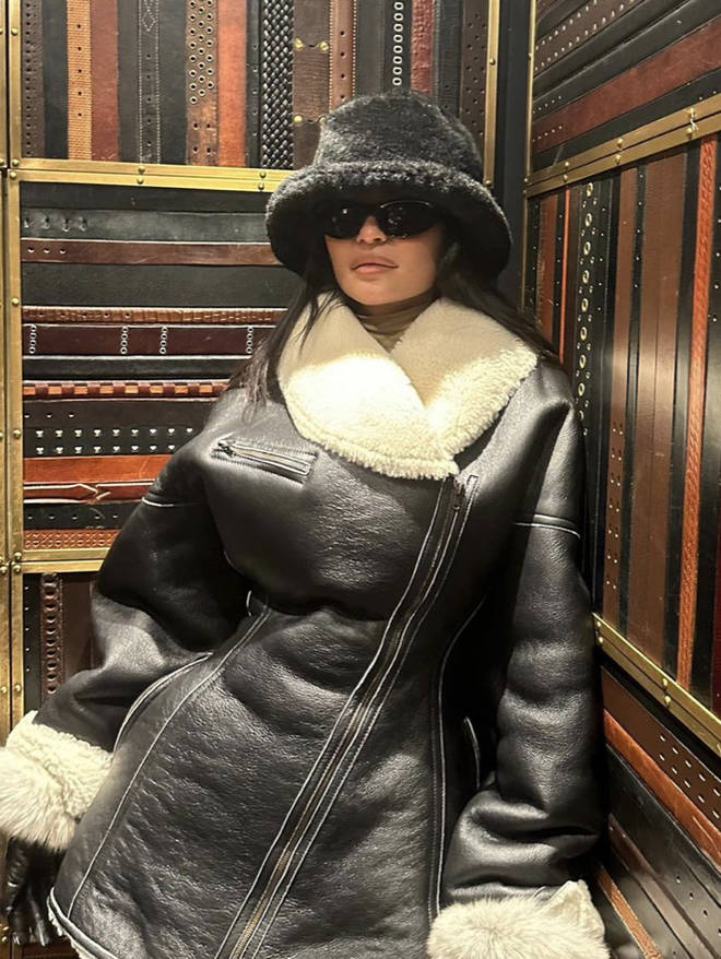 Kylie has been on holiday in Aspen, Colorado.