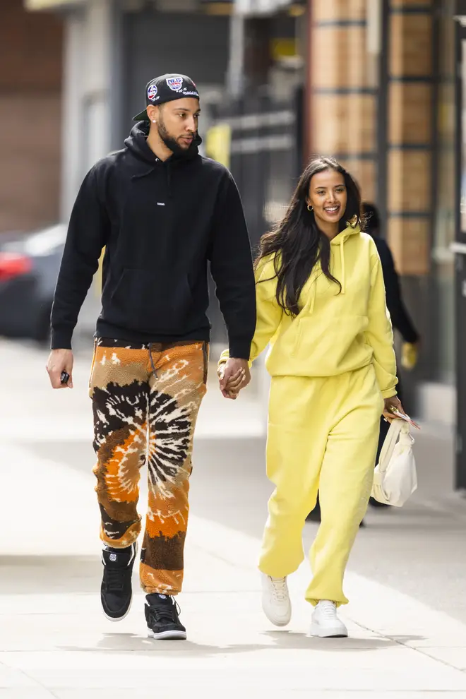 Maya and basketball player Ben Simmons dated for around a year and a half.