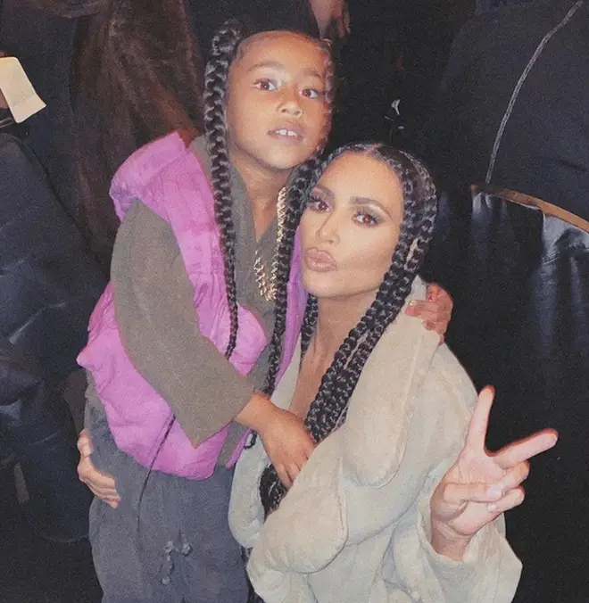 North is Kim and Kanye's eldest child.
