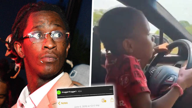 Young Thug Responds To Brutal Backlash After Video Of His Young Daughter Driving Goes Viral