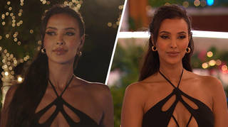 Where is Maya Jama's cut-out black dress from on last night's Love Island?