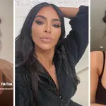 Kim Kardashian gives herself a 'British chav makeover' using sister Kylie's makeup