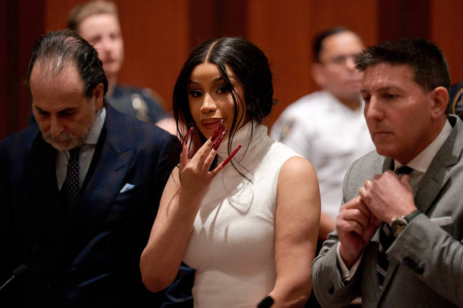 Cardi B appeared in court earlier this week.